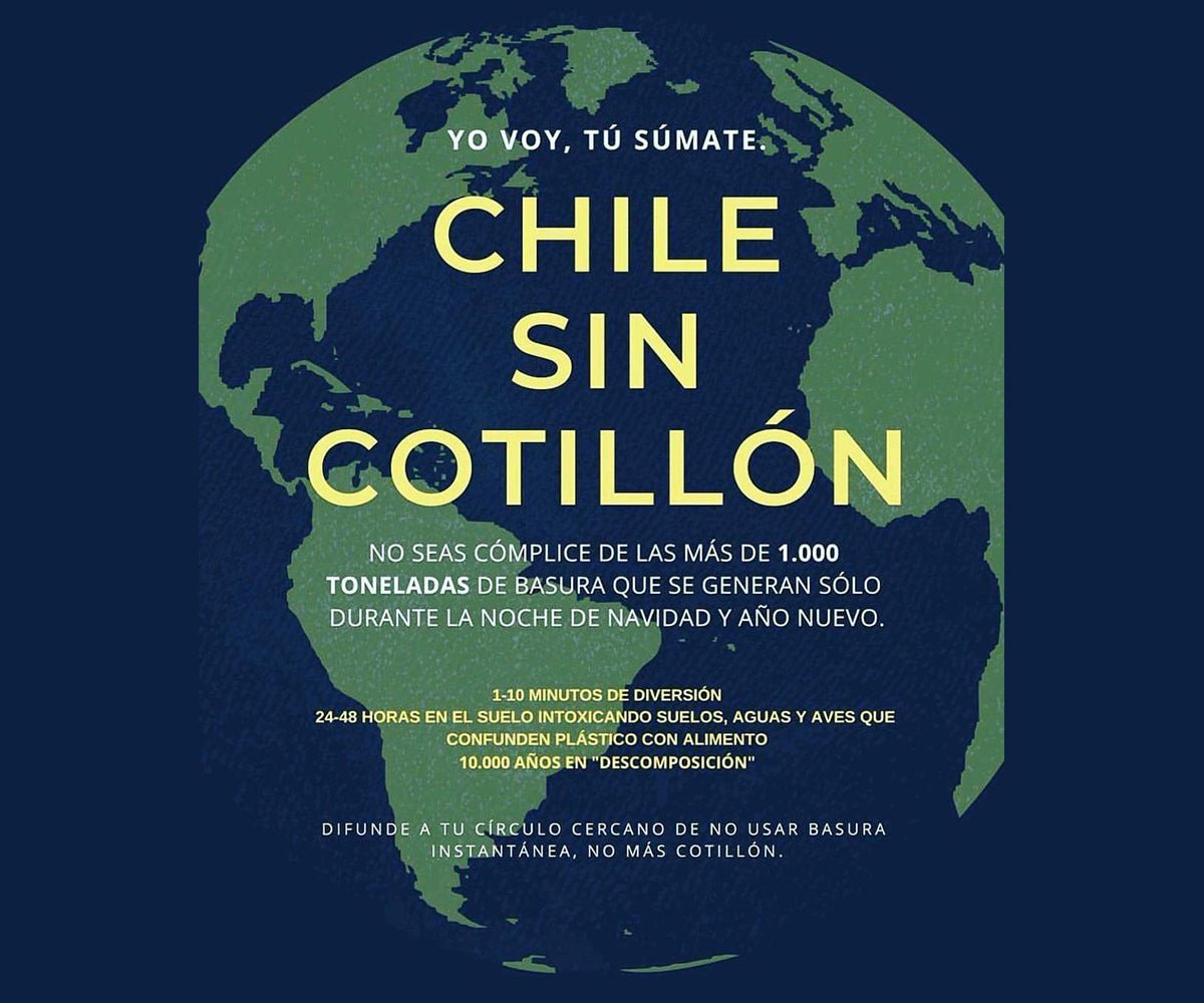 Nos unimos #ChileSinCotillón - El Ruco Surf Shop