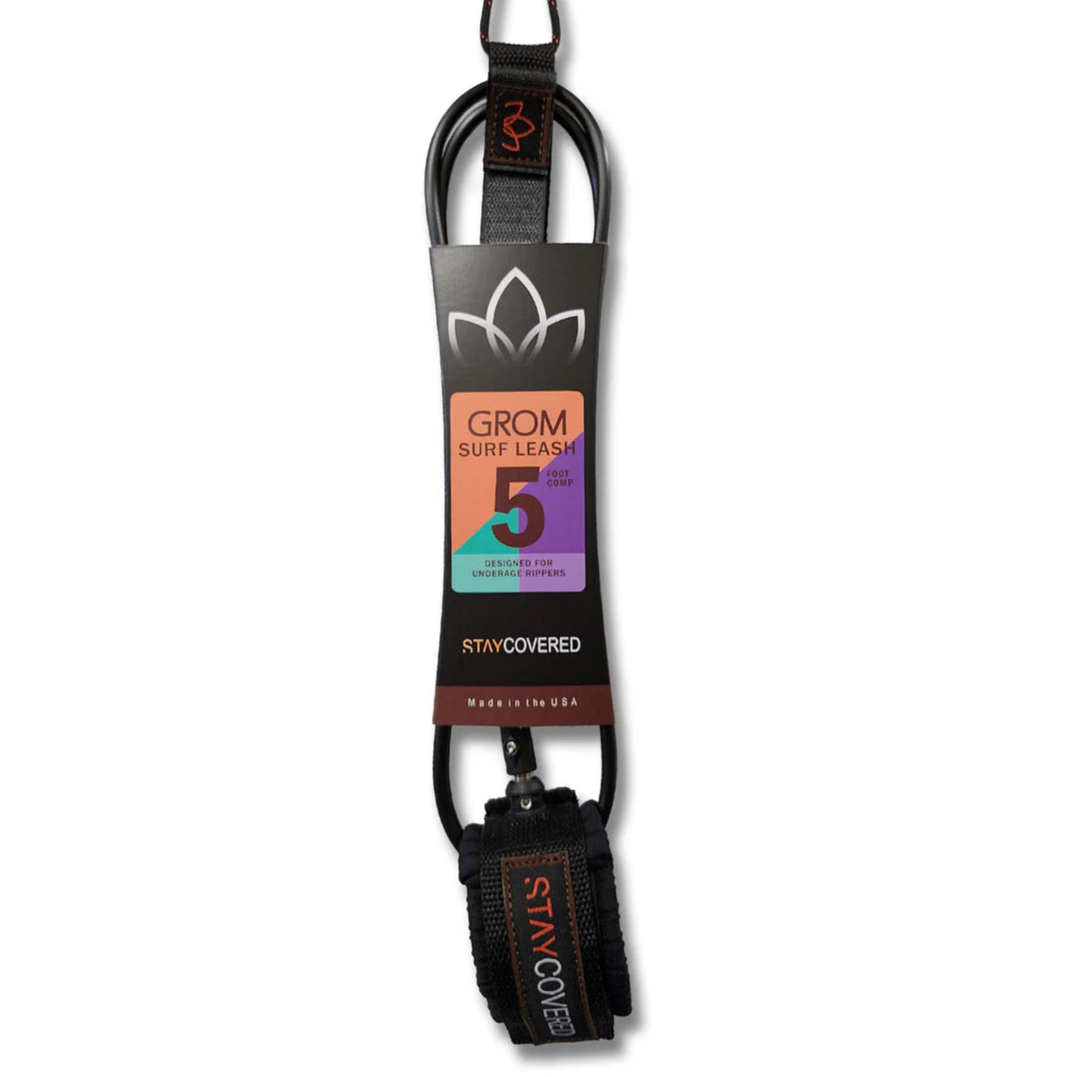 Leash 5'0 Grom Competition StayCovered