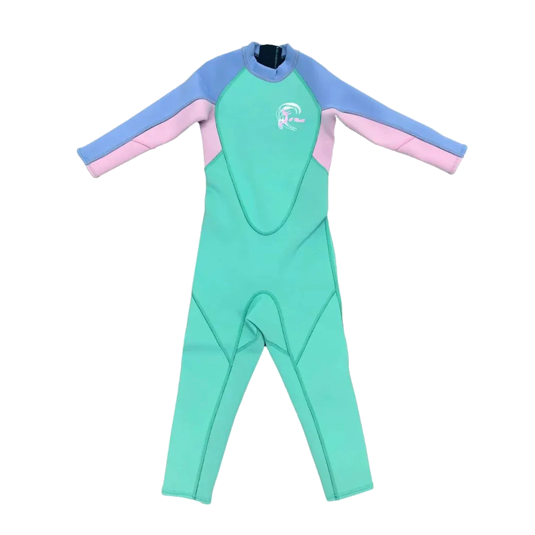 Traje de Surf Reactor 2mm Verde Niña O'Neill