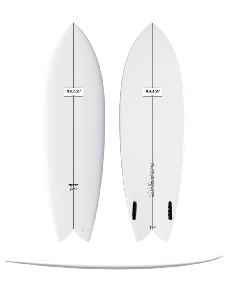 Tabla de Surf Milano Retro Twin