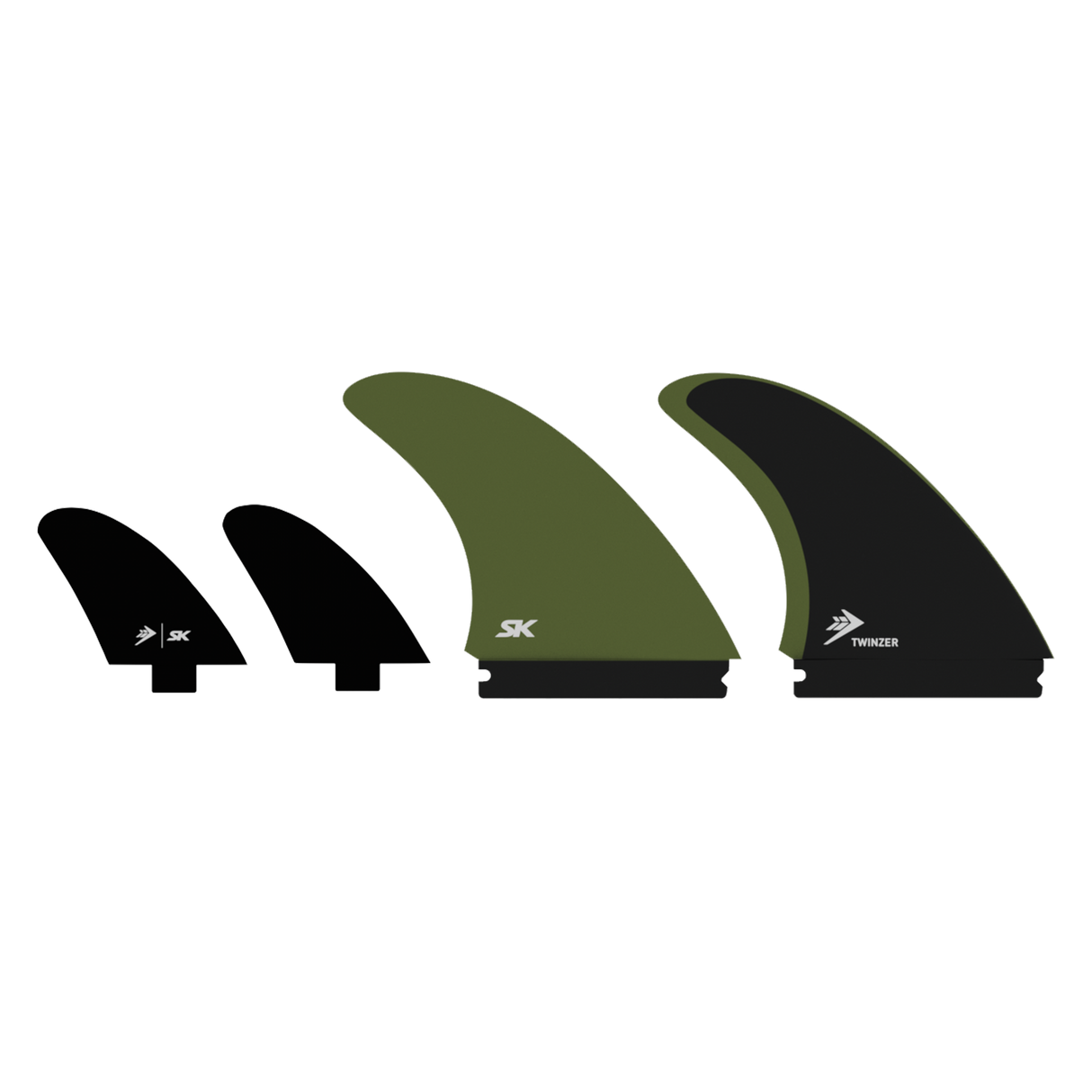 Quillas Twinzer - Army Green Firewire