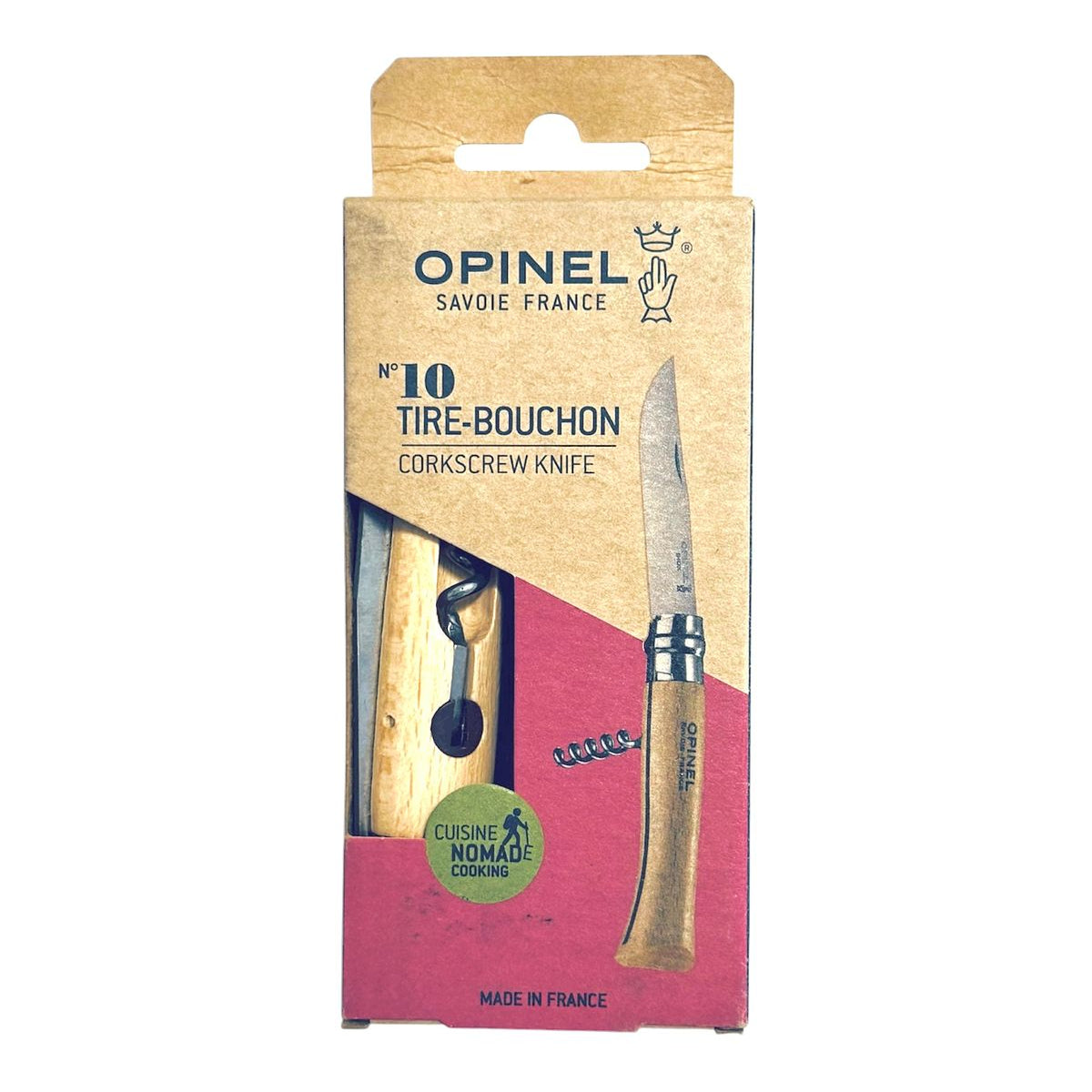 Cortapluma Nº 10 Sacacorchos Opinel