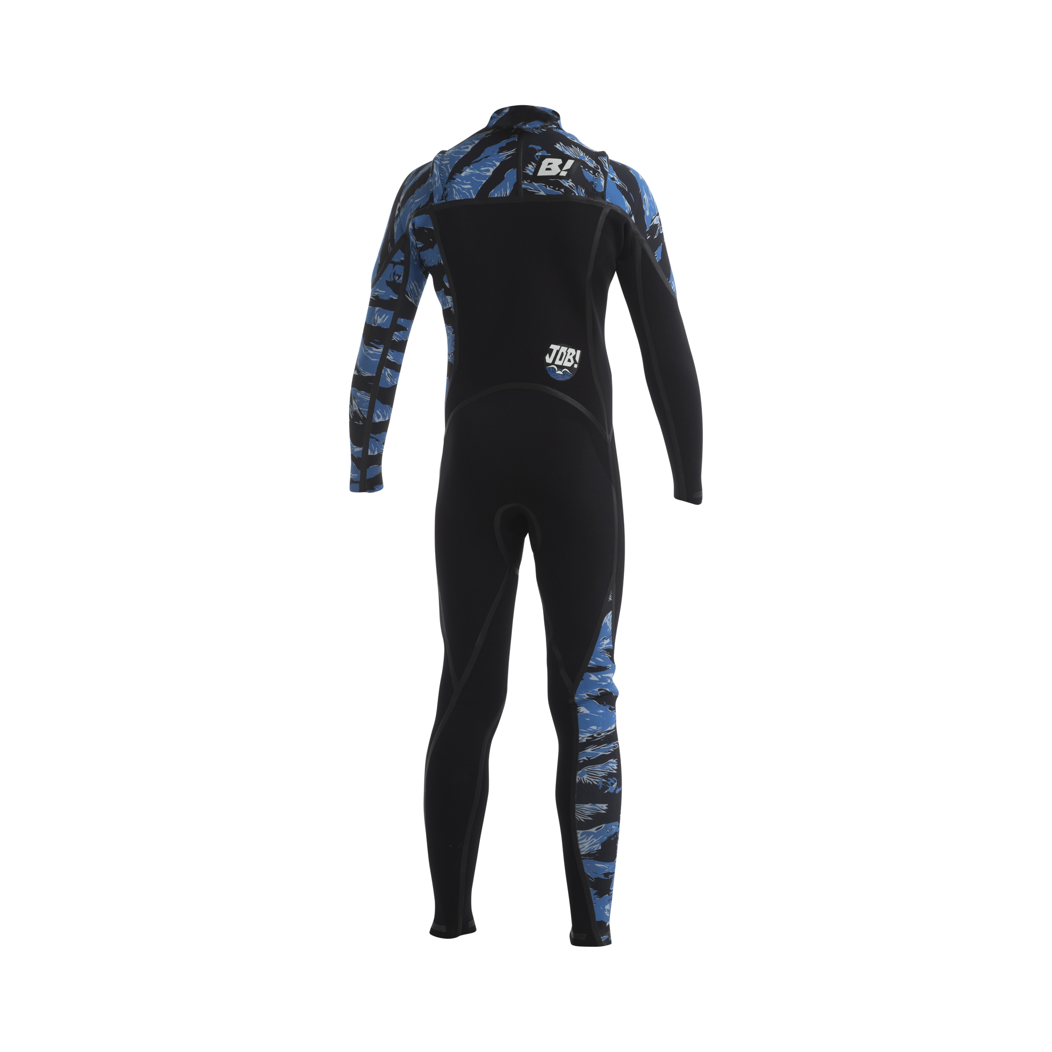 Traje de Surf Niño Buell RB1 Tiger Azul 4/3mm