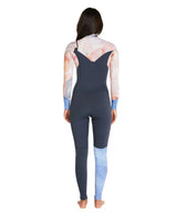 Traje De Surf Bahia Front Zip 4/3 Naranjo Mujer O'Neill