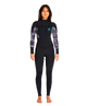 Traje De Surf Bahia Front Zip 4/3 Gris Mujer O'Neill
