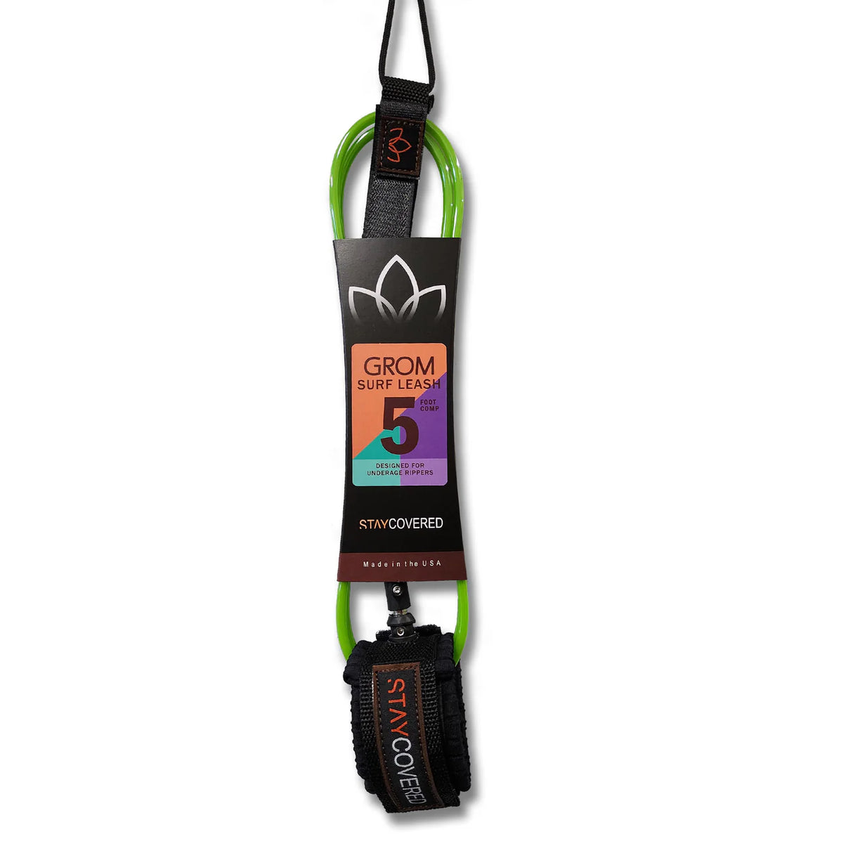 Leash 5'0 Grom Competition StayCovered