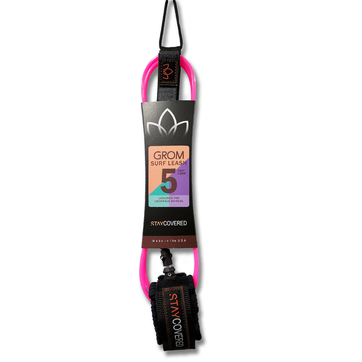 Leash 5'0 Grom Competition StayCovered
