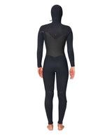 Traje de Surf Hyper Fire Hooded 5/4 Negro Mujer Oneill