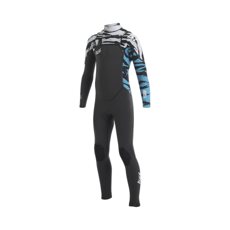 Traje de Surf Niño Buell RB1 Job Tiger Gris 4/3mm