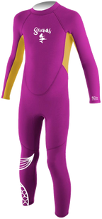 Traje De Surf Niña 2mm Sirenas