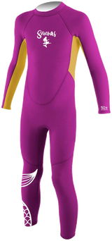 Traje De Surf Niña 2mm Sirenas