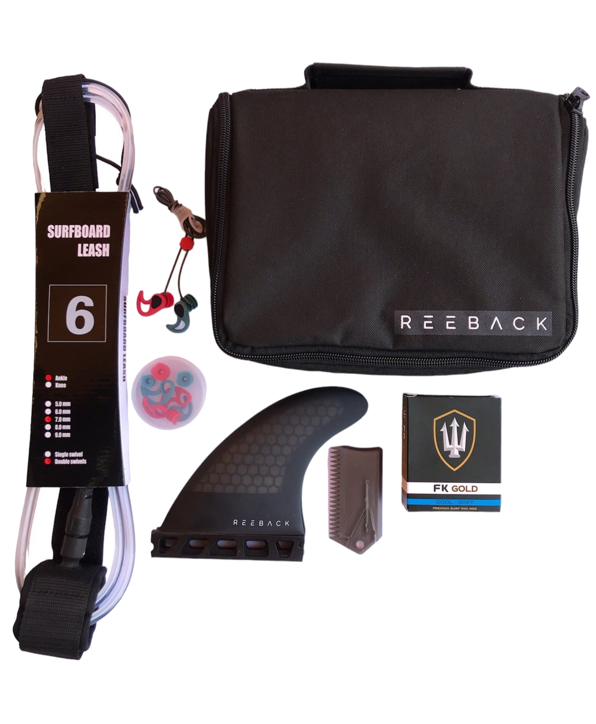 Set Completo Accesorios Surf Reeback