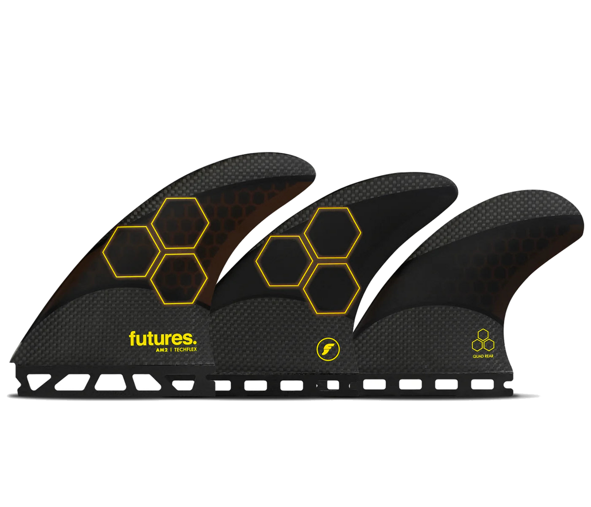 Quillas AM2 Techflex 5-Fin Futures Fins 2023