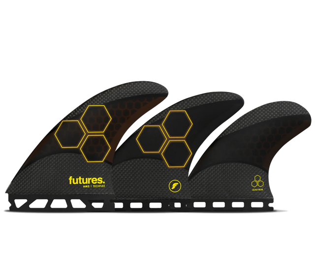 Quillas AM2 Techflex 5-Fin Futures Fins 2023