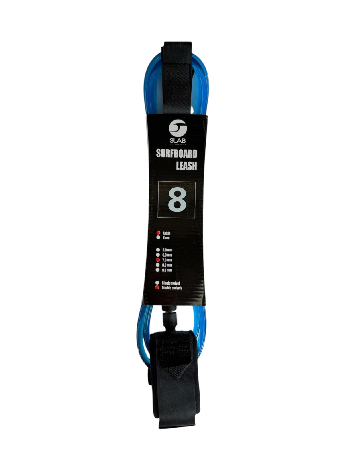 Leash 8 pies 7mm Slab Surf