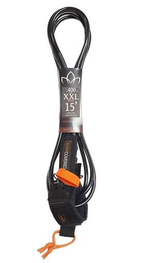 Leash 15'0 XXL 400 Quick Release Big Wave StayCovered