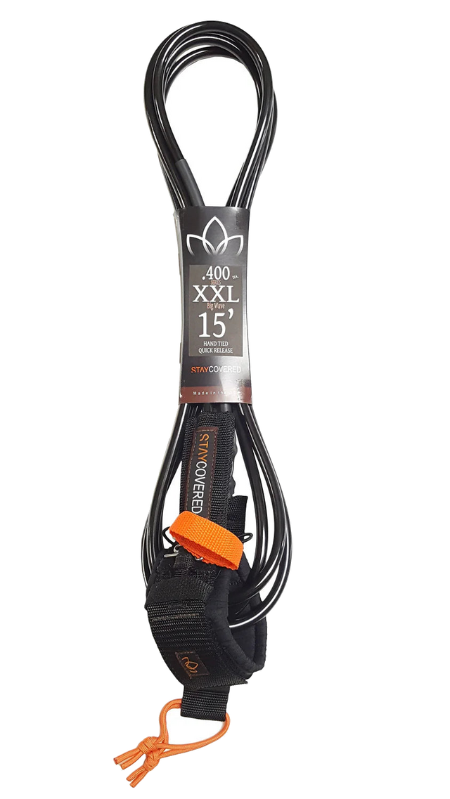 Leash 15'0 XXL 400 Quick Release Big Wave StayCovered