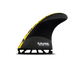 Quillas JJF Medium Techflex Thruster - Digi Yellow Futures
