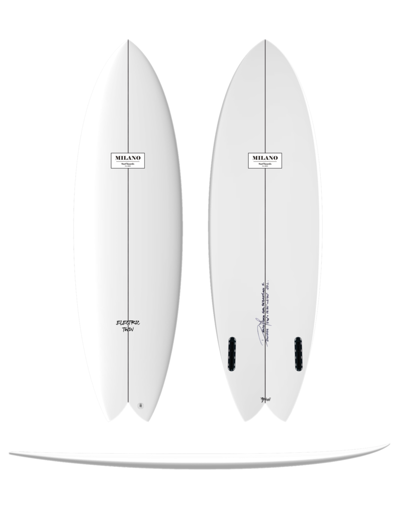 Tabla de Surf Milano Electric Twin