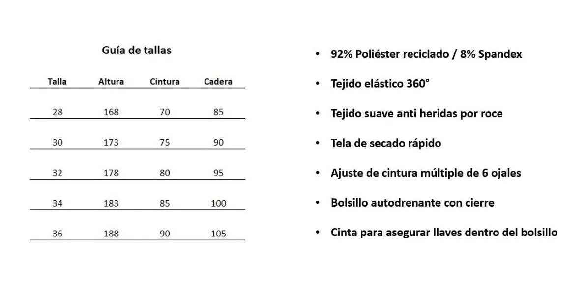 Short Traje de Baño Reeback