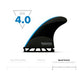 Quillas JJ-2 Smalltechflex Thruster Futures - El Ruco Surf Shop