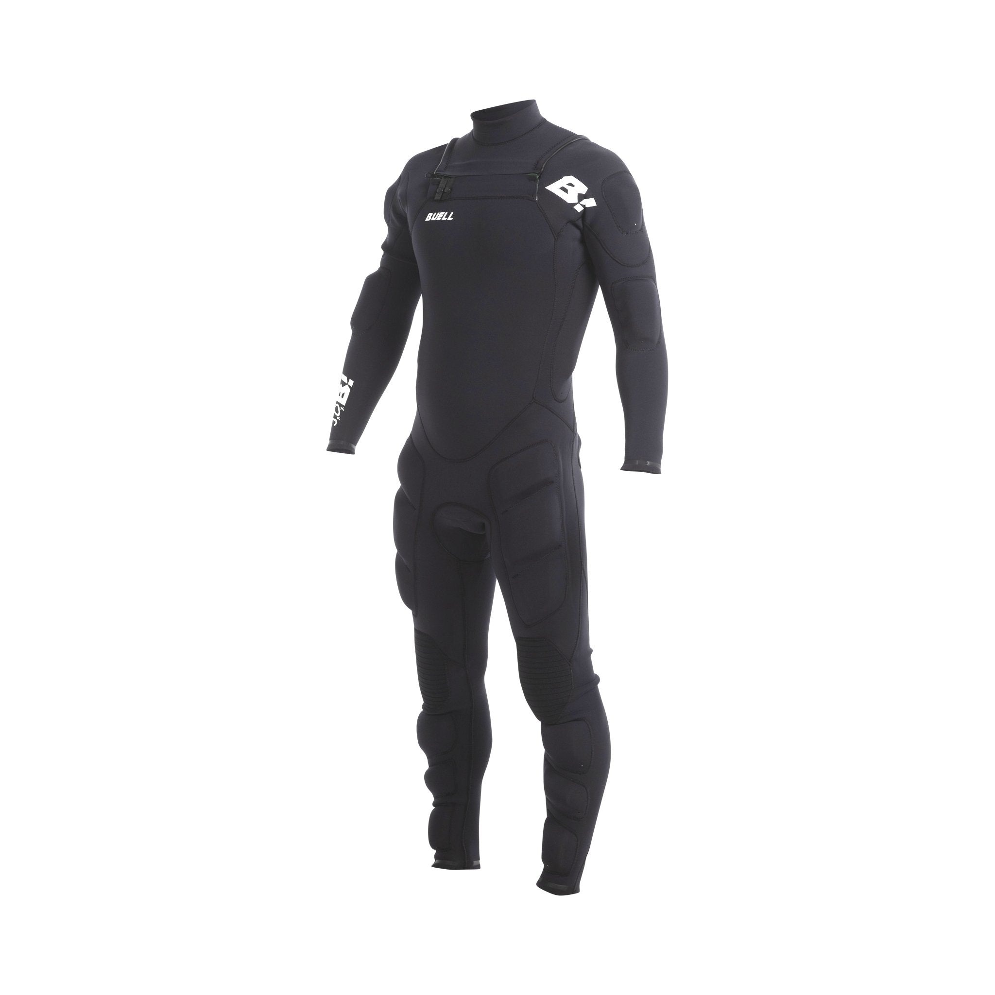 Traje De Surf Hombre Buell Impact Suit RB1 Negro 4/3mm